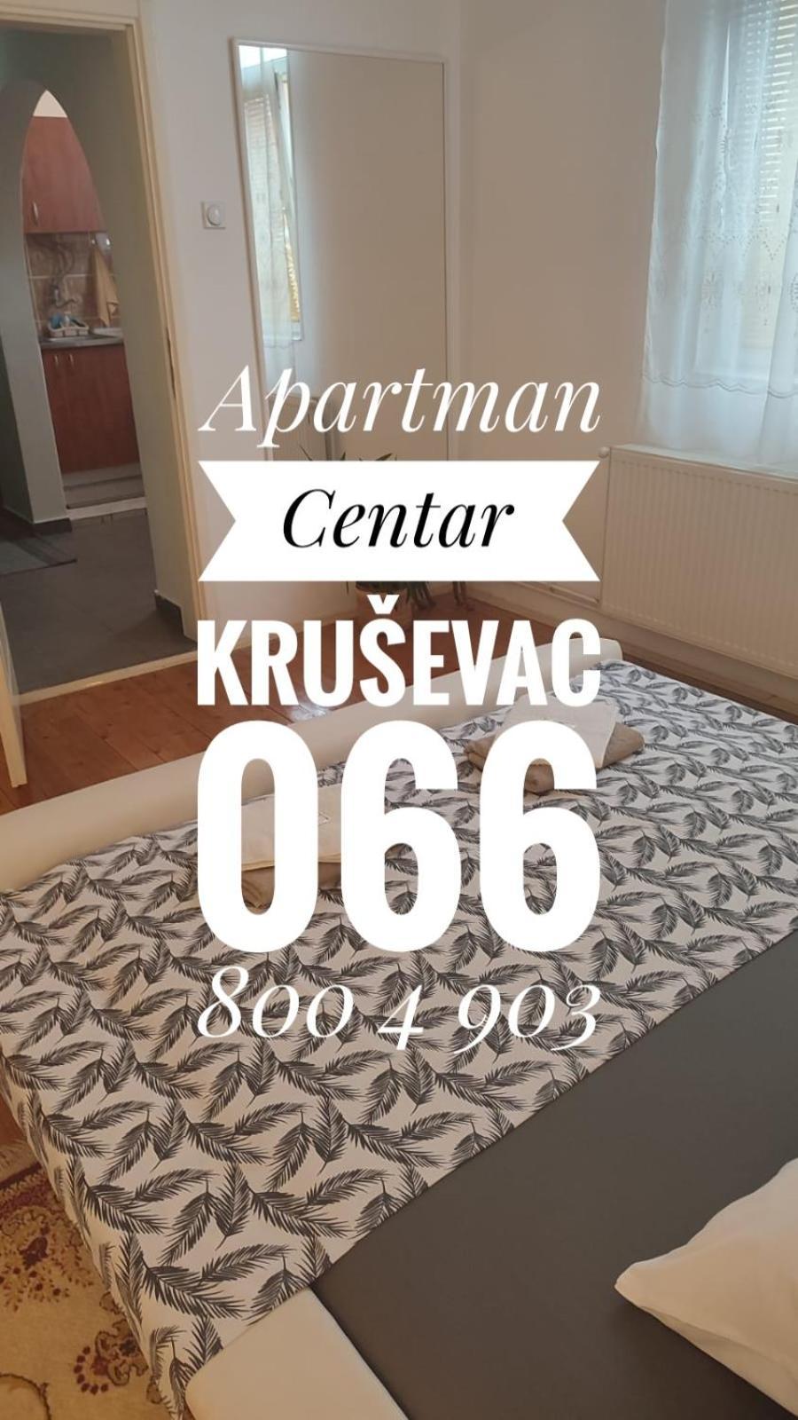 Apartman Centar Kruševac Exteriör bild