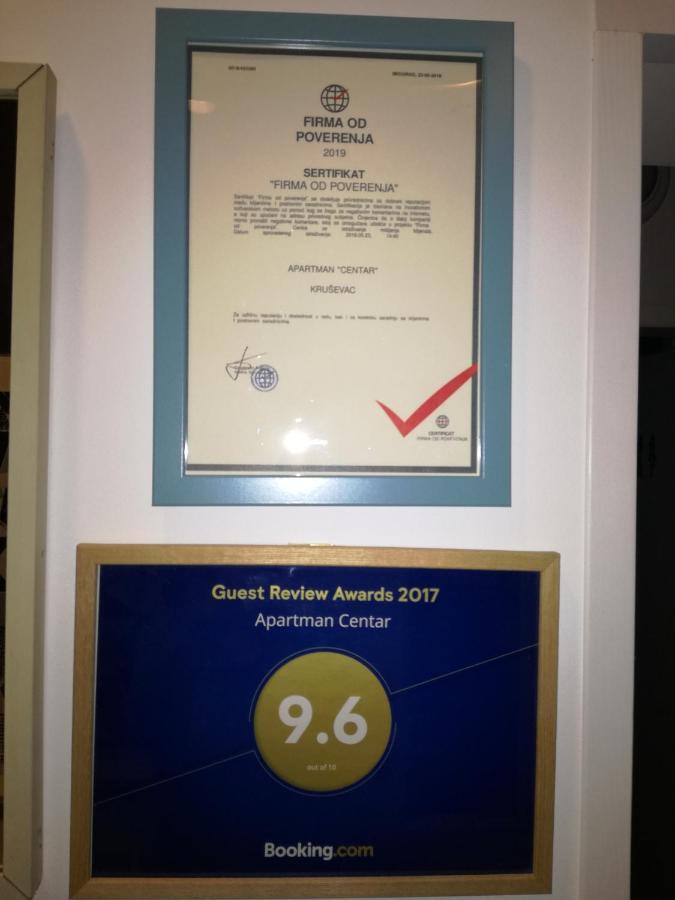 Apartman Centar Kruševac Exteriör bild